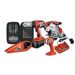 Firestorm 18v 4 Tool Cordless Combo Kit by 