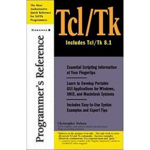Tcl/Tk Programmer's Reference