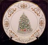 Lenox 2001 Ireland Christmas Tree Plate NEW with tag