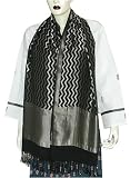 Chiffon Scarves Silk Women Fashions Christmas Gifts for Her 22 x 72 inches (srfch002)