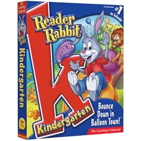 Reader Rabbit Kindergarten Bounce Down in Balloon Town