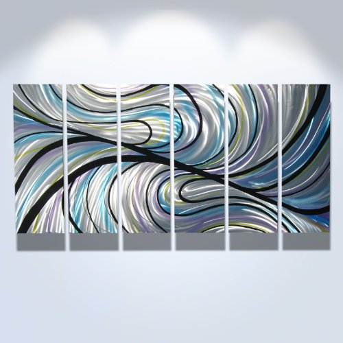 Contemporary Metal Wall Art, Modern Home Decor, 