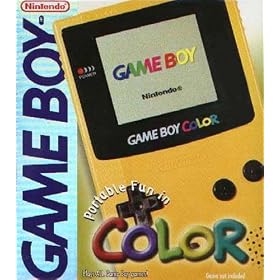 Nintendo Yellow Game Boy Color (GBC)