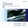 Encore Pieces For Violin & Piano