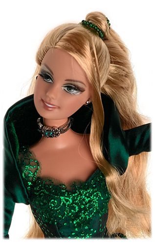 Holiday 2004 Barbie - Green Velvet Dress