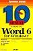 10 Minute Guide to Word for Windows 6 chez Livres sur le nom: 51VEGG4QYHL._SL75_