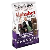 Newmans Own®Organics Wheat-Free/Dairy-Free Alphabet Cookies, Chocolate, 10-Ounce Bags (Pack of 12)