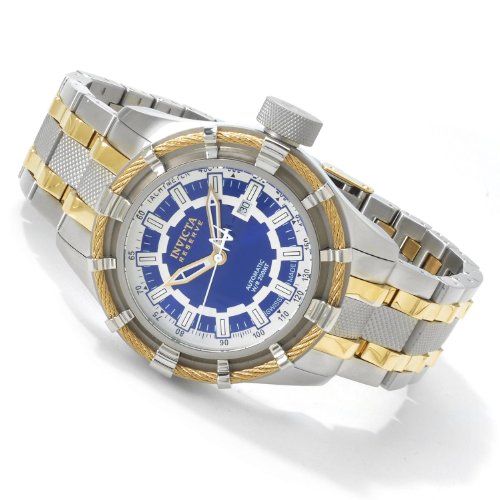 Invicta Reserve Men's Bolt Swiss Automatic Stainless Steel Bezel Watch 5948