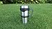 Handle for 30 oz Yeti , Rtic Rambler Tumbler Cooler Handle Vacuum Insulated Cup Holder Grip to be Mug Accessories,Color Black