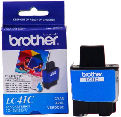 Brother  LC41C Cyan Ink Cartridge