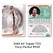 Topps TCC San Antonio Spurs Tony Parker 2001-02 Rookie Card