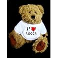 Teddy Ourson avec J'aime Rocca t-shirt
