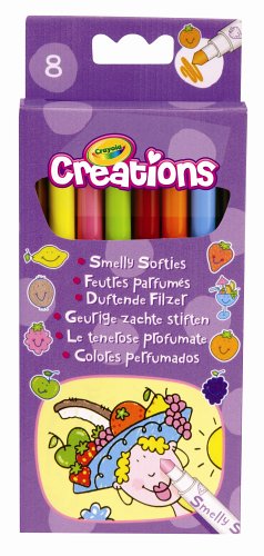 Childrens Toyshop  Used : Crayola Creations Smelly Softies (8 Pack)
