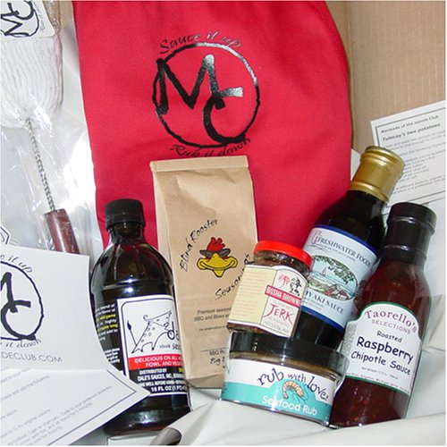 6 Marinade and Dry Rub Gift Pack by Marinade Club