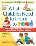 What Children Need to Learn to READ