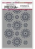 Ranger Daisies Dina Wakley Media Stencils, 6 by 9"
