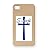 Shinji cross iPhone4Sシェルカバー(ゴールド)