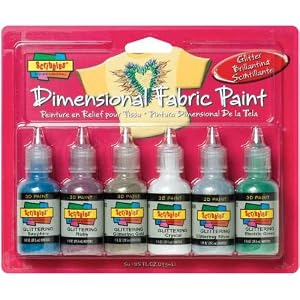 Duncan-Scribbles-Dimensional-Fabric-Paint-1-Ounce-6-per-Package-in-your-choice-of-colors
