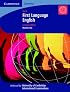 First Language English: IGCSE (Cambridge International Examinations)