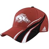 adidas Arkansas Razorbacks Cardinal Colorblock Hat