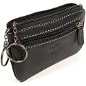 Fossil ILK00176001 Herren Schlüsselanhänger Leder schwarz Streamline