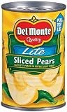 Del Monte Sliced Pears Bartlett Pears in Extra Light Syrup, 15-Ounce (Pack of 24)