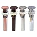 FREUER Faucets Pop Up Non-Overflow Bathroom Vessel Sink Drain, Oil Rubbed Bronze