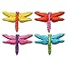 ID 1674A-D Set of 4 Assorted Dragonfly Patches Insect Bugs Iron On Applique