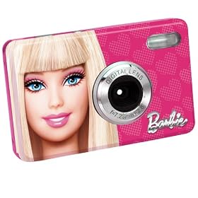 Lexibook - Barbie - DJ050BB - Jeu �lectronique - Appareils Photo Num�rique - Appareil Photo Num�rique Barbie 5M Pixels avec �cran Couleur 2,4" et Flash