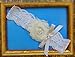Ivory Beach Blue Lace Wedding Garter Set with Pearl & Rhinestone & Bow Prom Gift