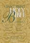 KJV Giant Print Reference Bible, Gold Edition