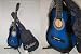 Beginner 38" Blue Guitar with Carrying Bag and Accessories