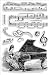 Stampendous Perfectly Clear Stamps-Vintage Piano