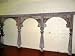 Solid Teak Wood Antique India Carved Archway 18c