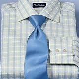 Check European Style Dress Shirt