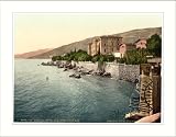 Abbazia Hotel Quarnero and the Baths Istria Austro-Hungary, c. 1890s, (L) Library Image