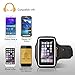 Gear Beast Sport Gym Running Armband with Key Holder and Reflective Safety Band for iPhone 6s Plus, 6 Plus, Note 5, S7 Edge, S6 Edge Plus, Motorola Moto X Pure, Droid Maxx 2, Droid Turbo 2, HTC One M9