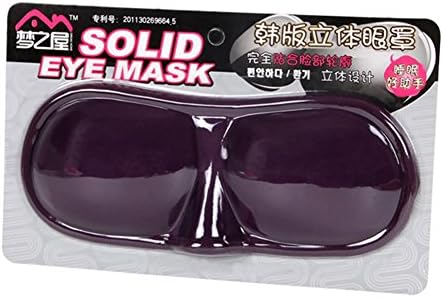 Premium Quality Contoured & Blindfold Comfortable Super-Smooth Sleep Eye Mask