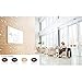 Ghent IMC48WESP 47.75" x 95.75" Impression Classic Frame - Porcelain Whiteboard - Espresso Finish