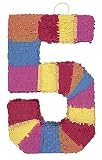 from PartyExplosion Number 5 Shaped Pinata Model 6675UNQ-3D