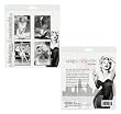 Marilyn Monroe in New York By Sam Shaw Classic Icon 2x3 Inch Button Fridge Magnets (Set of 4 Large Magnetic Buttons)