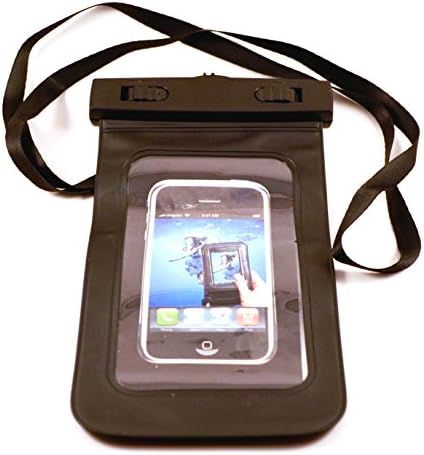 Universal Waterproof Cell Phone Case for iPhone 5s, 5, 4, 3, Samsung Galaxy S5, S4 S3, HTC One X, Galaxy Note 3, 2 - IPX8 Certified to 100 Feet