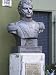 Statue Bust Depicting Bernardo O'Higgins Riquelme at Military Building, Montevideo, Uruguay Photographic Poster Print by Per Karlsson, 12x16