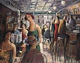 Bar In Ny (Gic) Art Print Poster By Didier Lourenco, 47  x 35 
