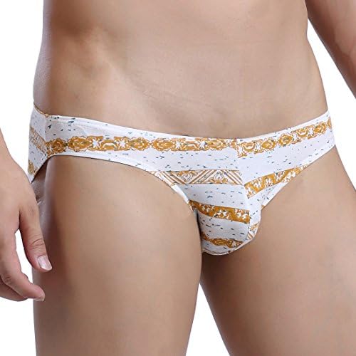 Sexy Men's Bikini Thong Tanga Swimwear Seaside Shorts with Pouch