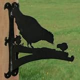 Hen and Chick Hanging Basket Bracket