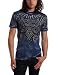 Affliction Men's Environment Crewneck Tee, Navy, Small