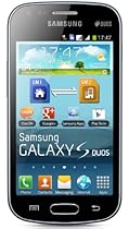 Samsung Galaxy S DUOS S7562 Unlocked GSM Phone with Dual SIM, Android 4.0 OS, 4" Touchscreen, 5MP Camera + Seconday VGA Camera, Video, GPS, Wi-Fi, Bluetooth, Stereo FM Radio, MP3/MP4 Player and microSD Slot - Black