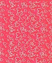 Grehom Gift Wrapping Paper (Set of 2) - Pink Heart; Handmade Valentine Gift Wrap Paper; Of recycled Cotton fibres; Delivered in a tube; Beautiful Gift