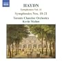 Haydn: Symphonies Nos. 18-21